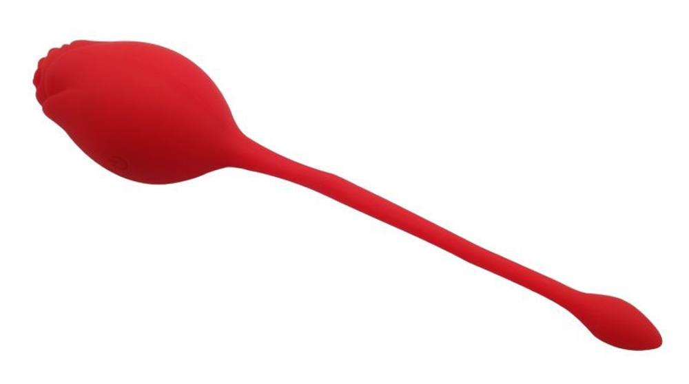 Красное виброяйцо Rosie с пультом ДУ (Цвет: красный)