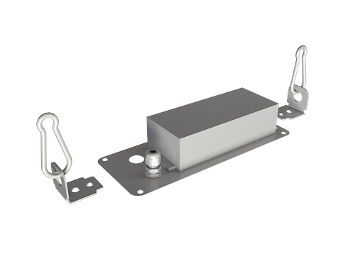 Комплект креплений (уголок подвеса+карабин) с пром. кор