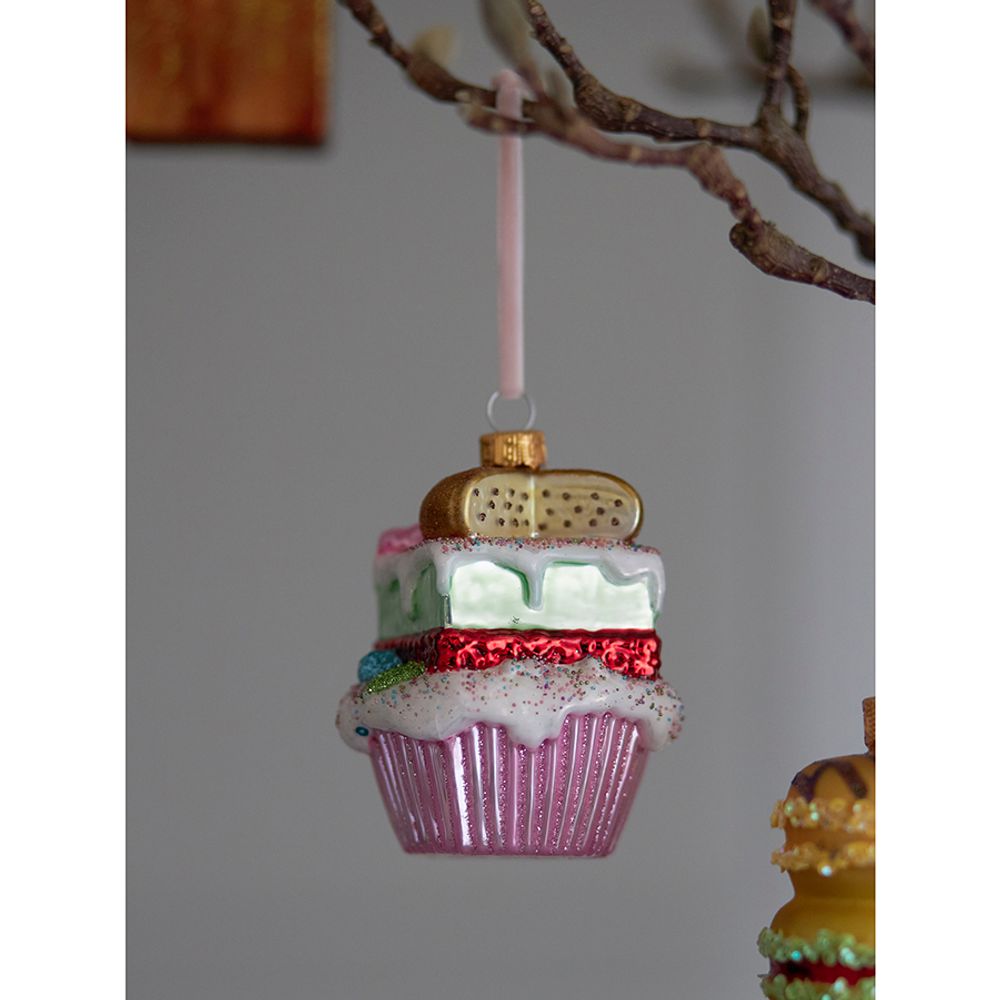 Набор ёлочных украшений Glimmer selection из коллекции New Year Essential, 5 шт.