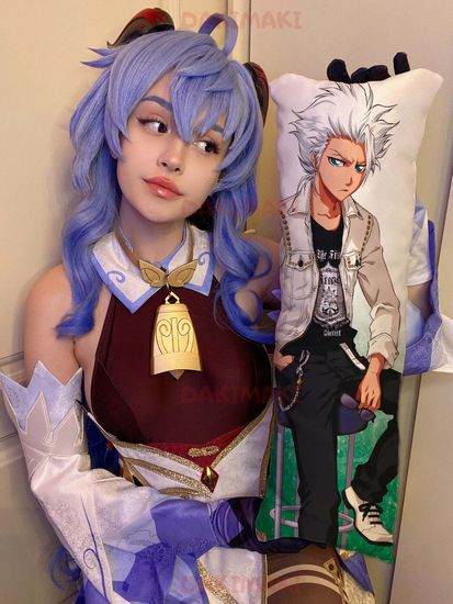 Мини дакимакура Тоширо Хицугая из Блич арт. M0513, 60х20 см