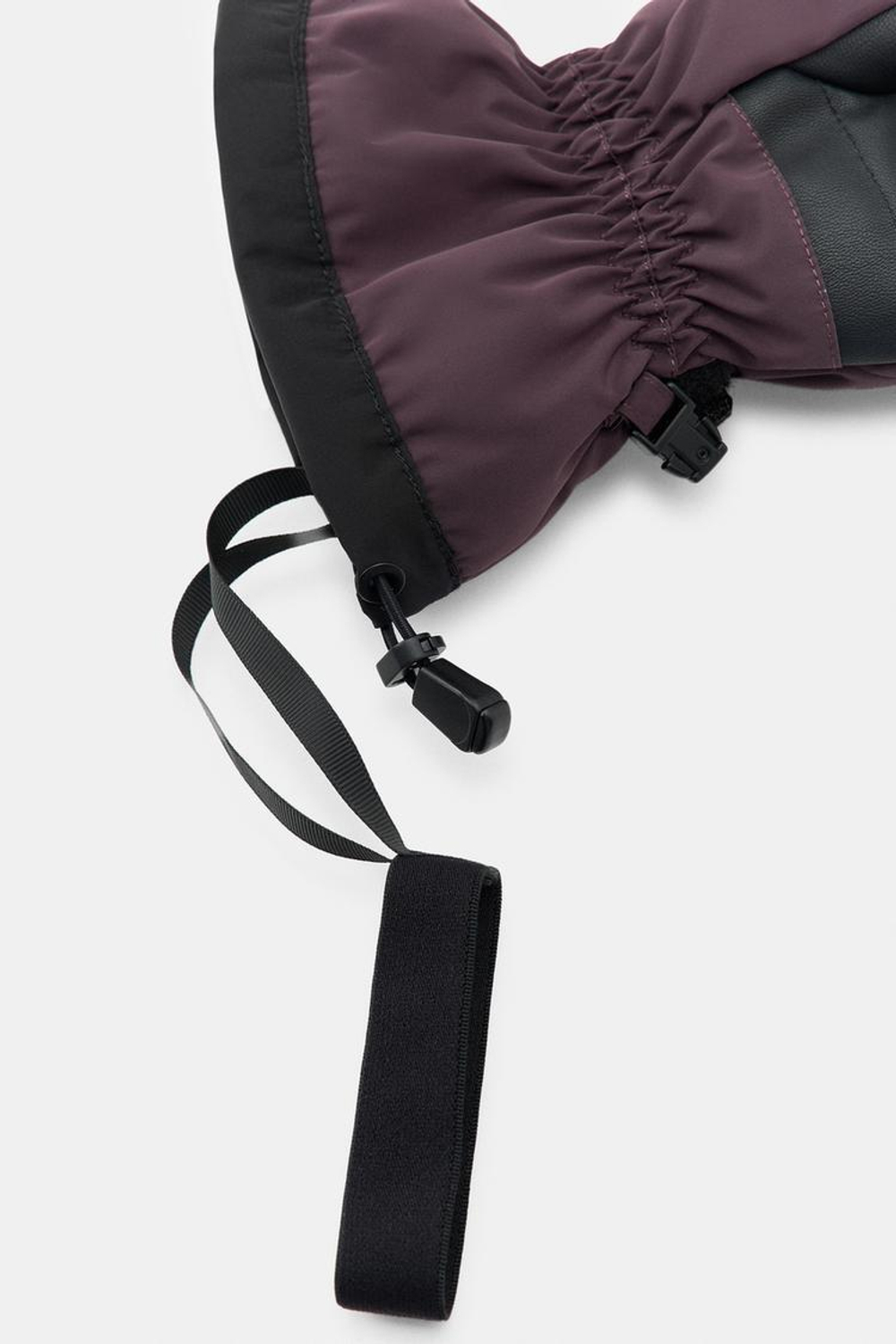 ZARA ВОДОНЕПРОНИЦАЕМЫЕ ВАРЕЖКИ SKI COLLECTION, БОРДОВЫЙ