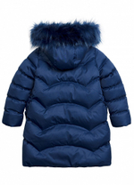 Pelican GZFW3080 пальто для девочек зимнее темно-синее