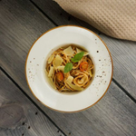 Тарелка глубокая d=19.5см, h=7.2 см,фарфор,серия "Элеганс" "The Sun"