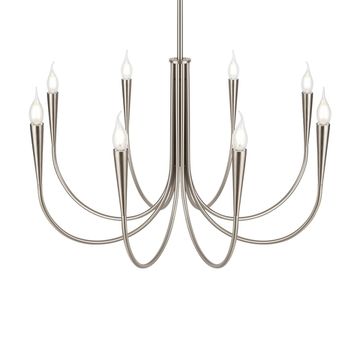 Подвесной светильник FR5253PL-08N никель Branches Freya 8*E14