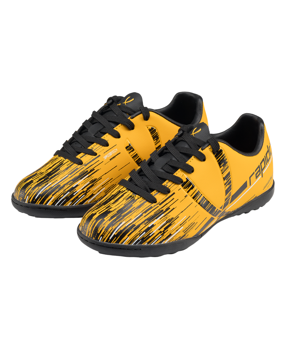 Бутсы многошиповые Rapido TF Yellow/black, детский