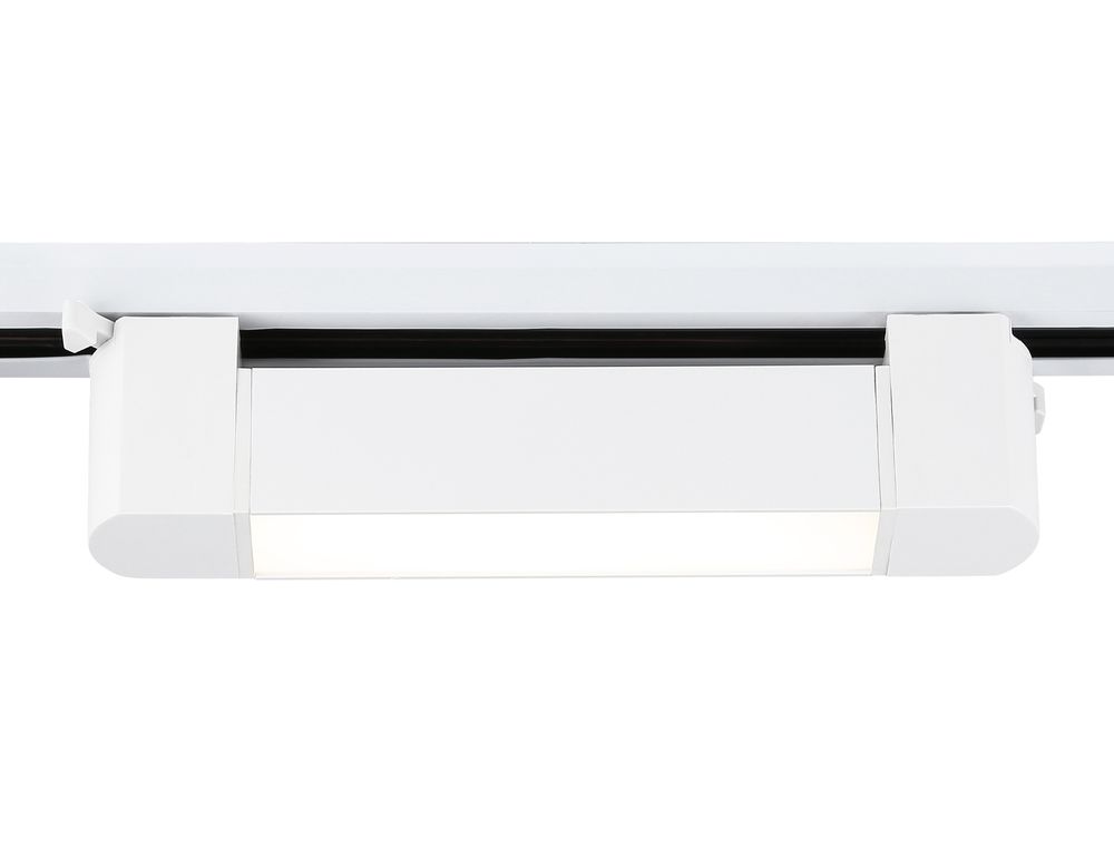 Светильник светодиодный трековый однофазный GL6724 WH белый IP20 10W 4200K 192*35*57