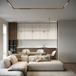 Brass Line Трековый светильник 10W 3000K латунь 85525/01