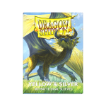 Протекторы Dragon Shield Dual Matte Yellow & Silver