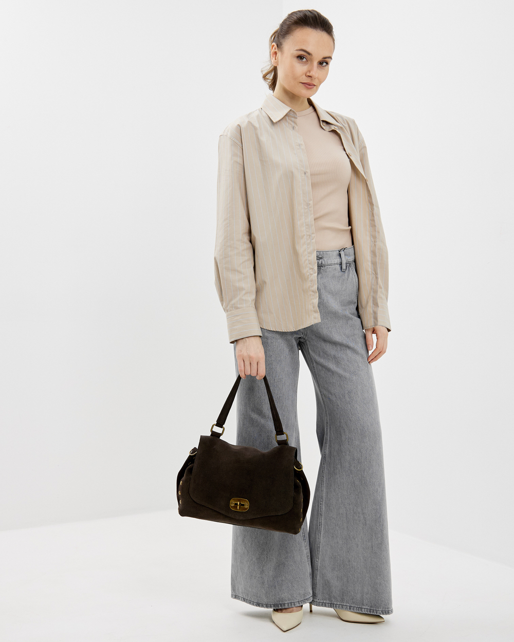 Сумка 980 15 коричневый