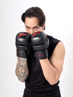 Перчатки для ММА черные Tomorrow Star