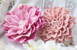 Силиконовая форма Георгин