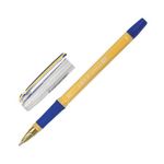 Ручка шариковая масляная Brauberg i-Rite GT Vanilla синяя, 1.0мм, резиновый грип