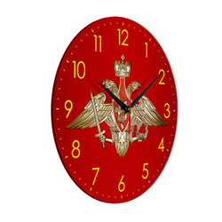 Настенные часы "символика ВС России"