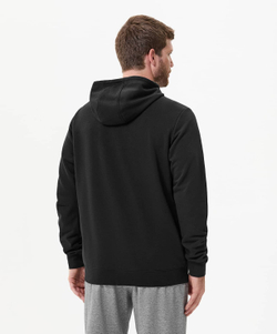 Худи на молнии ESSENTIAL Cotton Zip Hoodie, черный