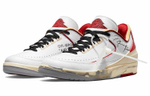 Кроссовки Off-White X Jordan Air Jordan 2 Retro Low Sp "White And Varsity Red"