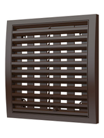Решетка вентиляционная РРПН разъемная регулируемая 150х150 ASA Brown ERA