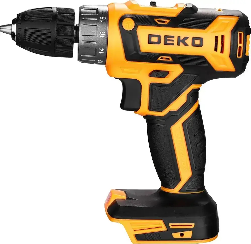 Дрель-шуруповерт Deko DKCD20FU-Li аккум. патрон:быстрозажимной (063-4454)
