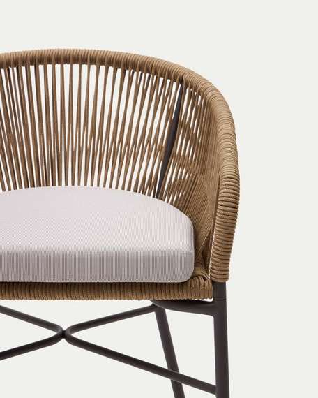 Полубарный стул Yanet бежевый