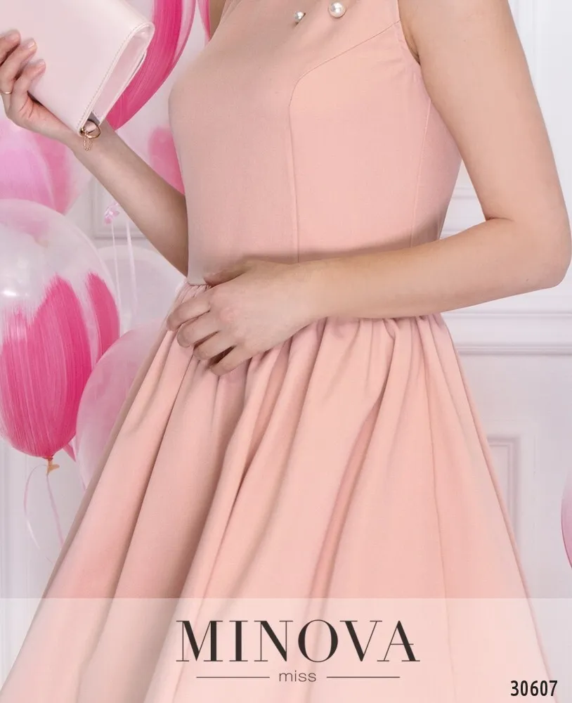 Платье 8584-пудра Minova