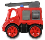 Пластмассовая игрушечная машина Toy Bibib "Большой Пожарный" (29*19*26 см),