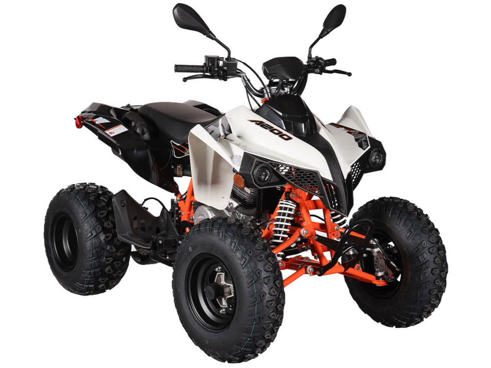 Квадрицикл KAYO A200 (белый пластик 2024 г.) (ПТС)