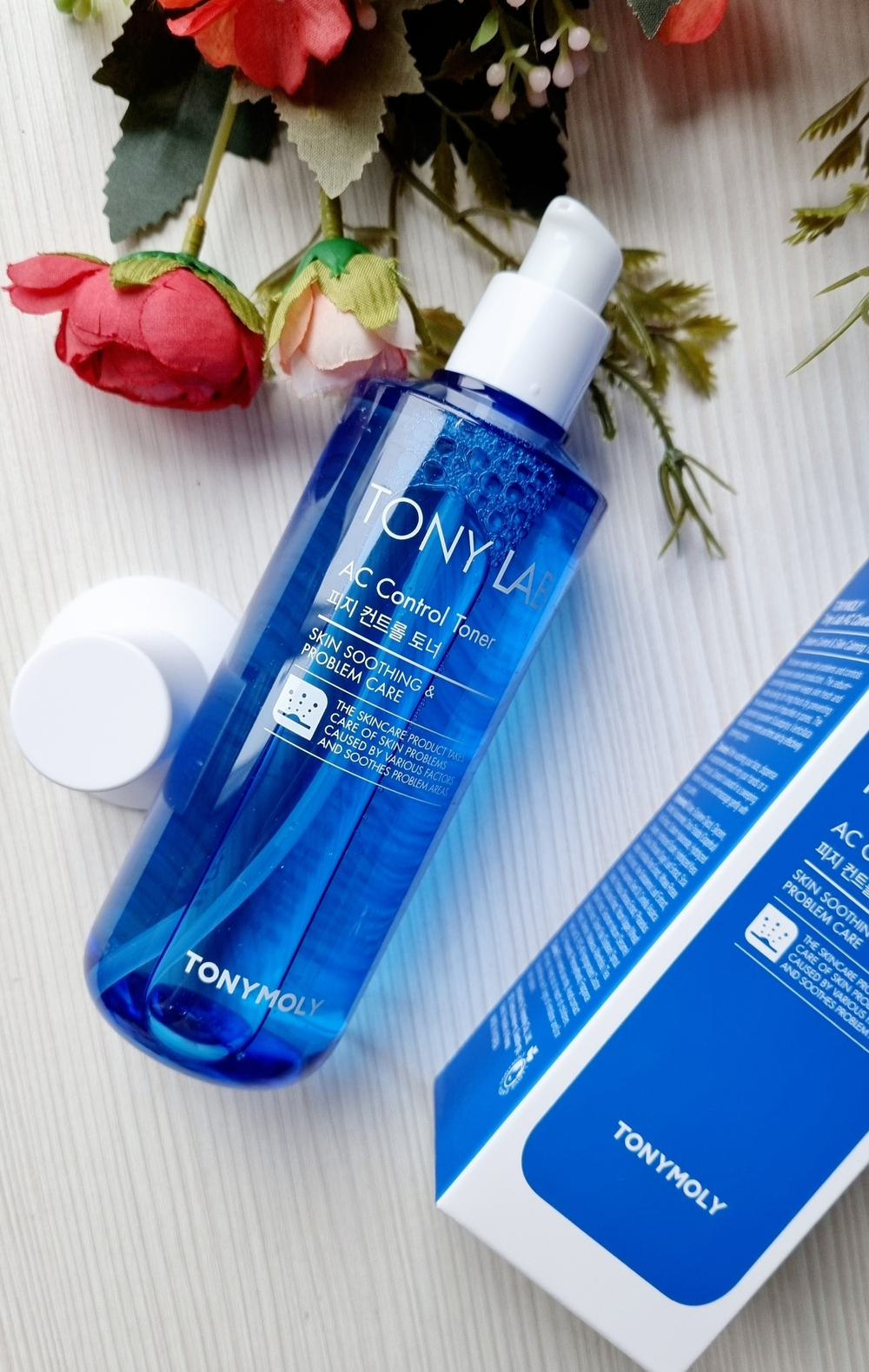 TONYMOLY Тонер для проблемной кожи лица осветляющий Tony Lab AC Control Toner, 180 мл