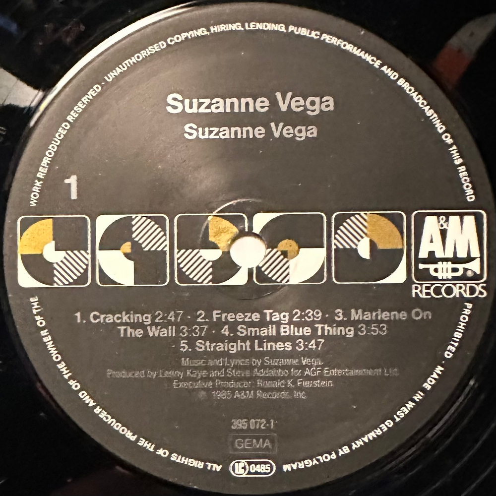 Suzanne Vega - Suzanne Vega (Германия 1985г.)