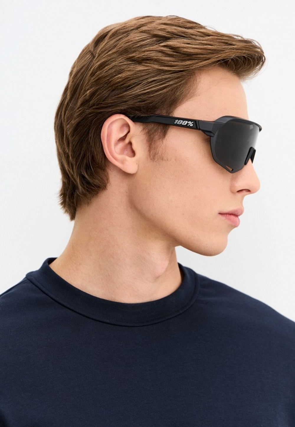 Спортивные очки 100% S2 / Soft Tact Black / Smoke Lens OS