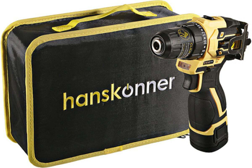 Аккумуляторный шуруповерт Hanskonner HCD1645BLC