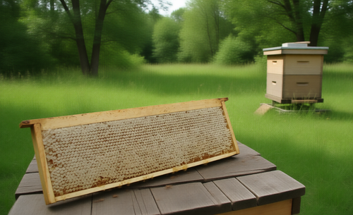 Мёд в сотах