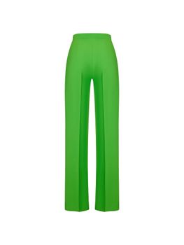 Брюки прямого кроя из крепа