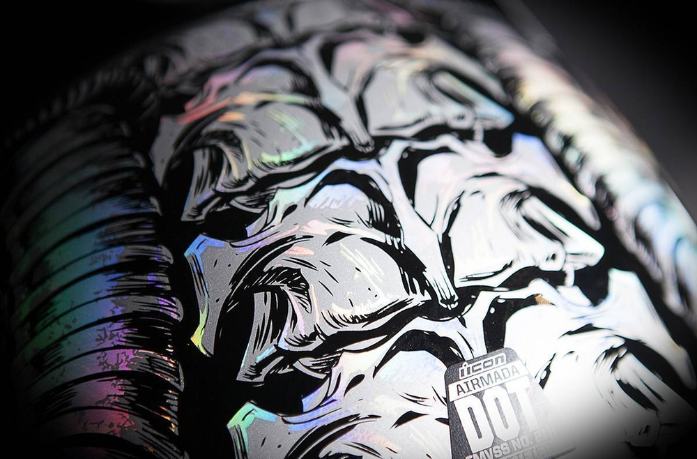 Мотошлем Icon Airmada Bioskull