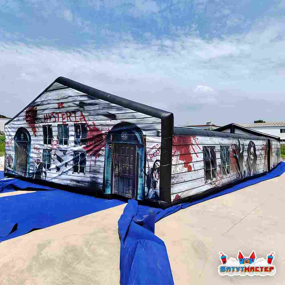 Надувной квест-аттракцион «Заточение духов», 9×9×3,5 м