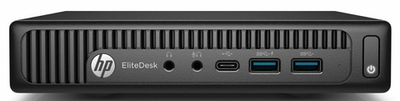 Неттоп HP EliteDesk 800 G2 Mini (Intel Core i3-6100T, RAM 8ГБ, SSD 128ГБ, Intel UHD Graphics 630, Win 10Pro)