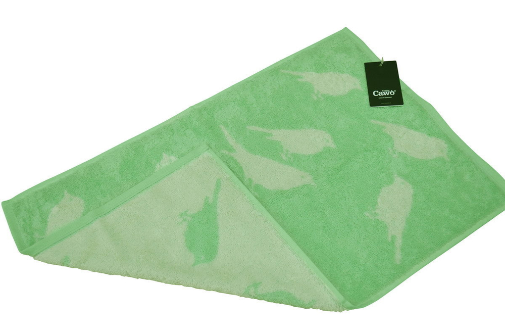 Полотенце 70х140 Cawo Central Park 539 зеленое