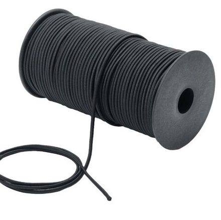 Шнур эластичный 0370-0300В 3,0мм (С580 - черный, КИТАЙ)