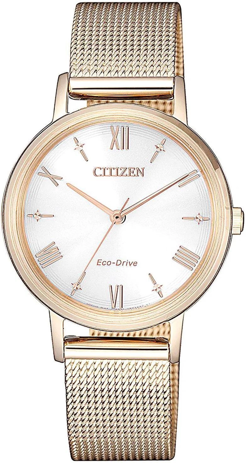 Женские японские наручные часы Citizen EM0576-80A