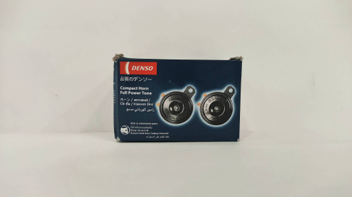 Звуковой (DENSO) сигнал для авто дисковый ,12В / Громкий 111 Дцб. (2 шт/. комплект)