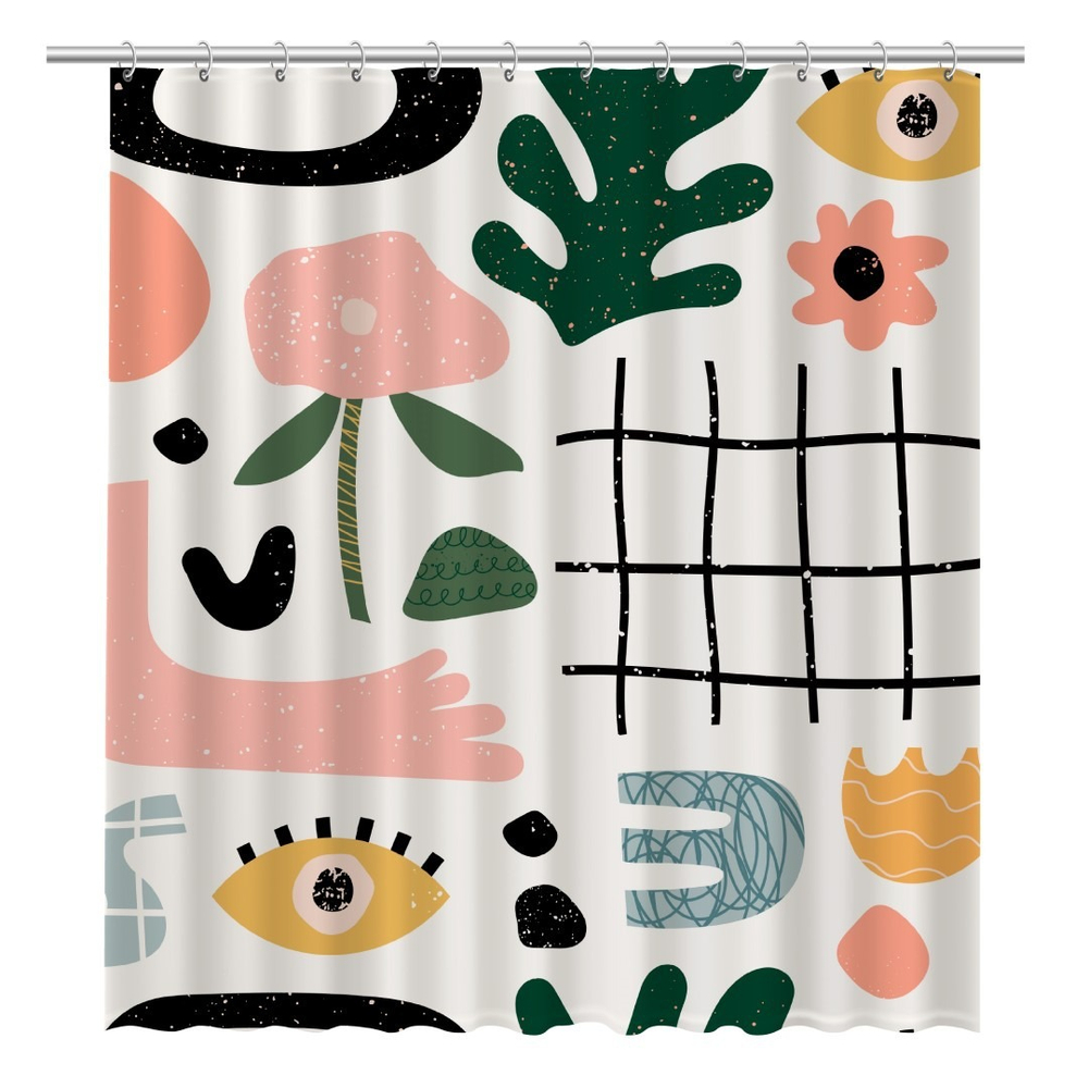 "SUMMER" Шторка для ванной FX-2506