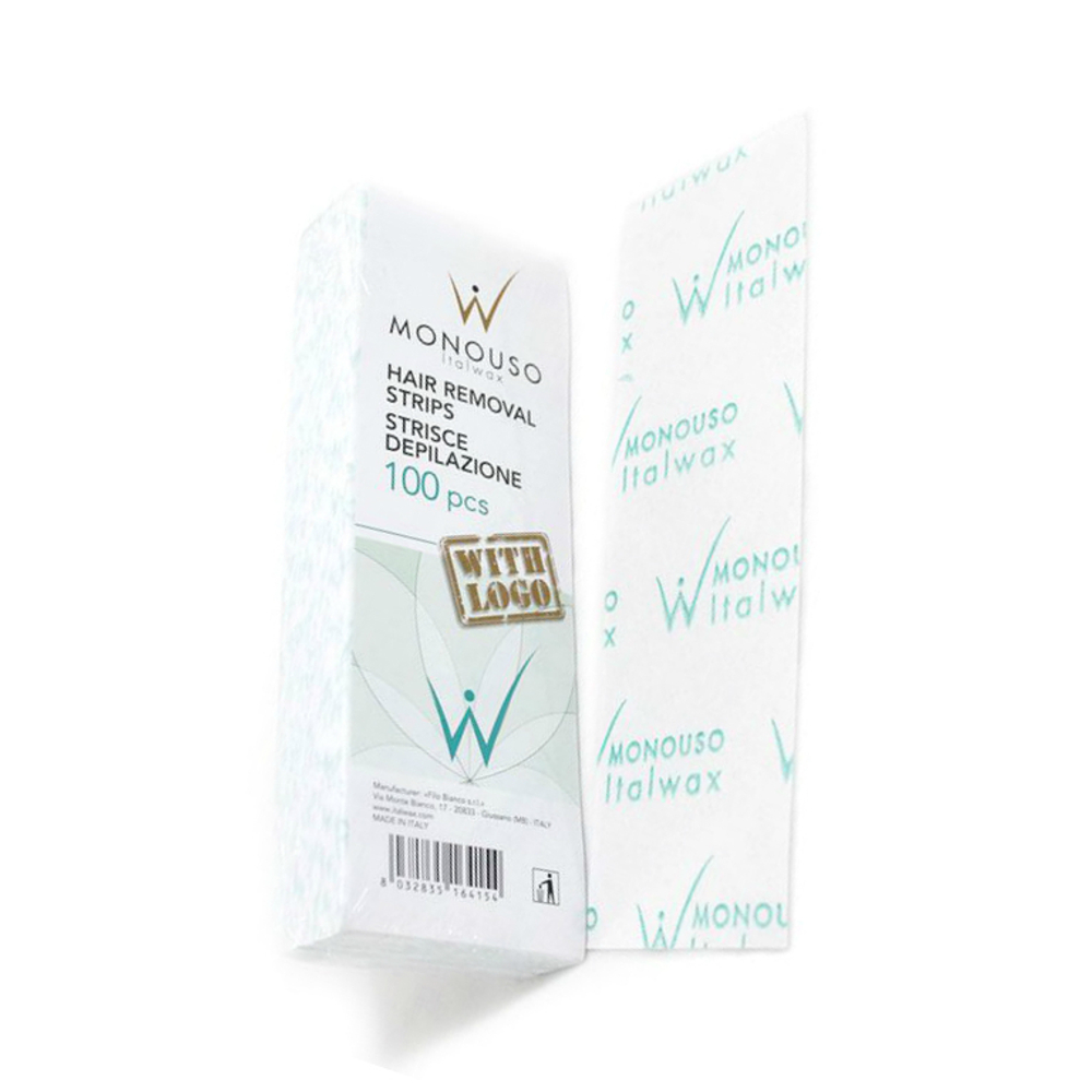 Полоски для эпиляции, ItalWax/White Line, 7*20 см, 100 шт.