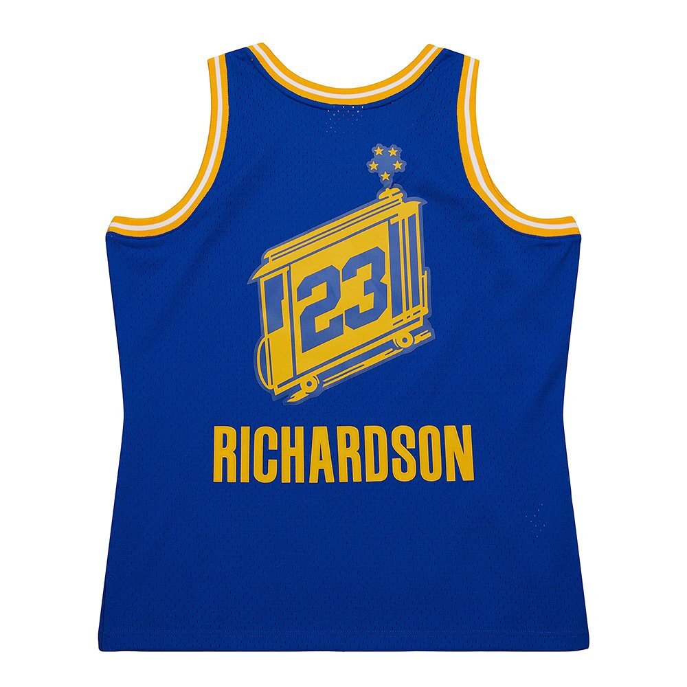 Баскетбольная джерси Mitchell&Ness NBA Hardwood Classics Swingman Jersey 2004/05 Golden State Warriors Jason Richardson Blue