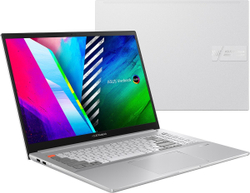 Ноутбук 16" ASUS VivoBook Pro 16X N7600PC-L2021T Core i7 11370H/8Gb/512Gb SSD/NV RTX3050 4Gb/16" WQUXGA/Win10 Серебристый (90NB0UI3-M02280)