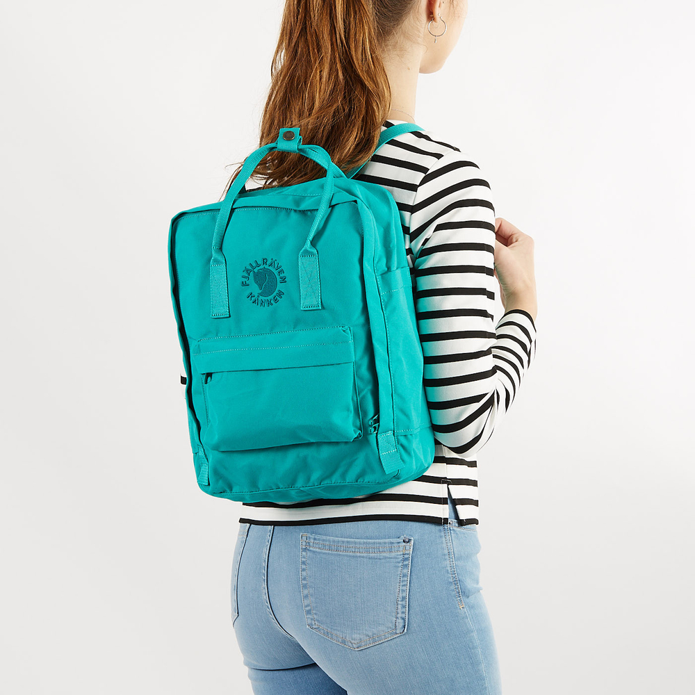 Рюкзак Fjallraven Re-Kanken 644 зеленый