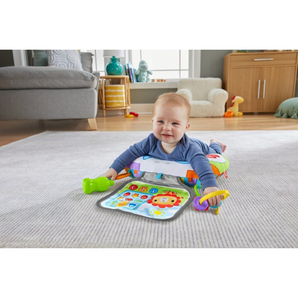 Fisher-Price Learn and Laugh - Подушка под животик маленького игрока HGB89