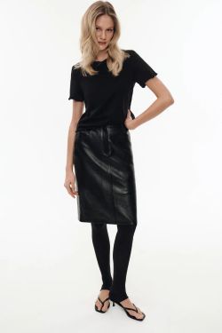 Футболка с кружевом (Baby Tee ), черный