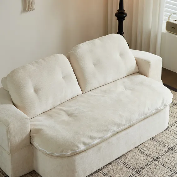 Диван CLAUDE, жемчужный