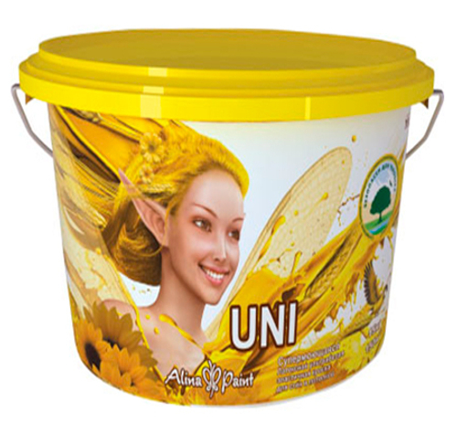 КРАСКА Д/СТЕН ALINA PAINT UNI ЛАТЕКСНАЯ 7КГ