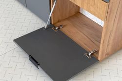 Комод Бери  600х354х863 (Дуб крафт золотой/Графит), ЛДСП 16 мм, Мебельсон, г. Ижевск