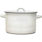 Кастрюля эмалированная 3л без ободка без рисунка 01-1612 (4)