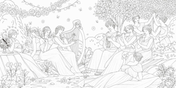 Greek Mythology Coloring Book